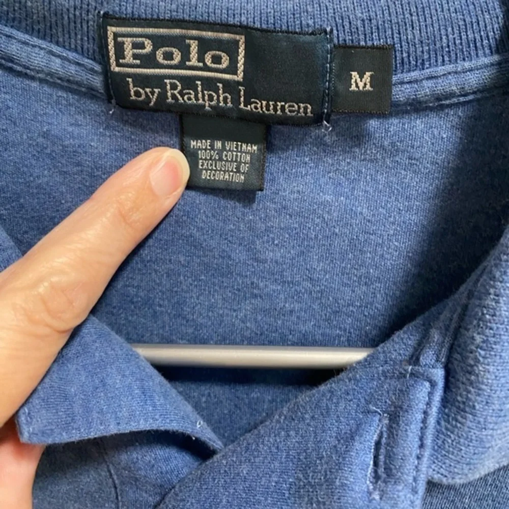 POLO By Ralph Lauren Navy Blue Gulf Polo, size‎ Medium RED PONY